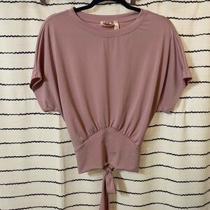Elegant Mauve Blouse